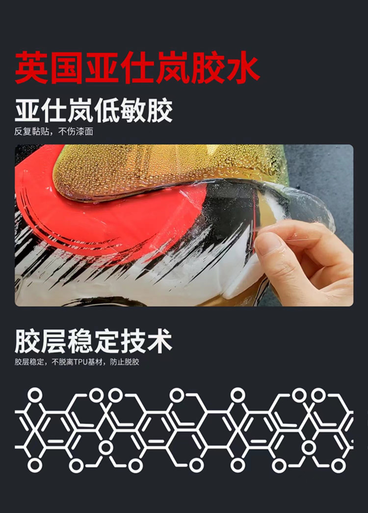 Motorcycle Decoration Accessories SHOEI X14 Decal TPU Protective Film