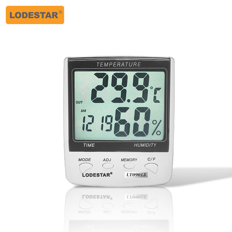 LODESTAR乐达LT09013智能温湿度计 高清屏幕数显温湿度计 LT09013