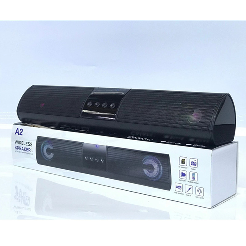 Special deal with the new A2 Bluetooth speaker long bass sound bully wireless audio card Bluetooth speaker