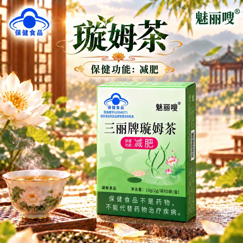 In-Stock Sanli Brand Xuanmu Slimming Oolong Tea for Men and Women, Weight Loss Slimming Oolong Lotus Leaf Tea, Wholesale and Dropshipping