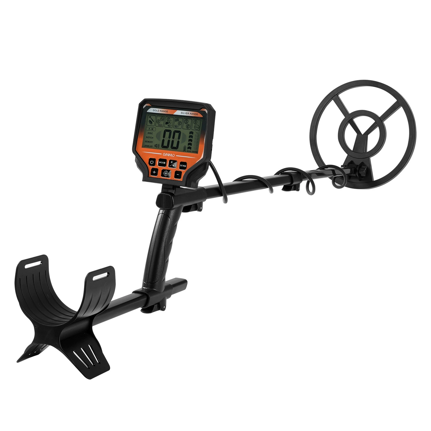 Новый портативный металлоискатель, высокоточный подземный охотник за сокровищами, стильный чип DSP, обнаруживает золото, серебро и медь.