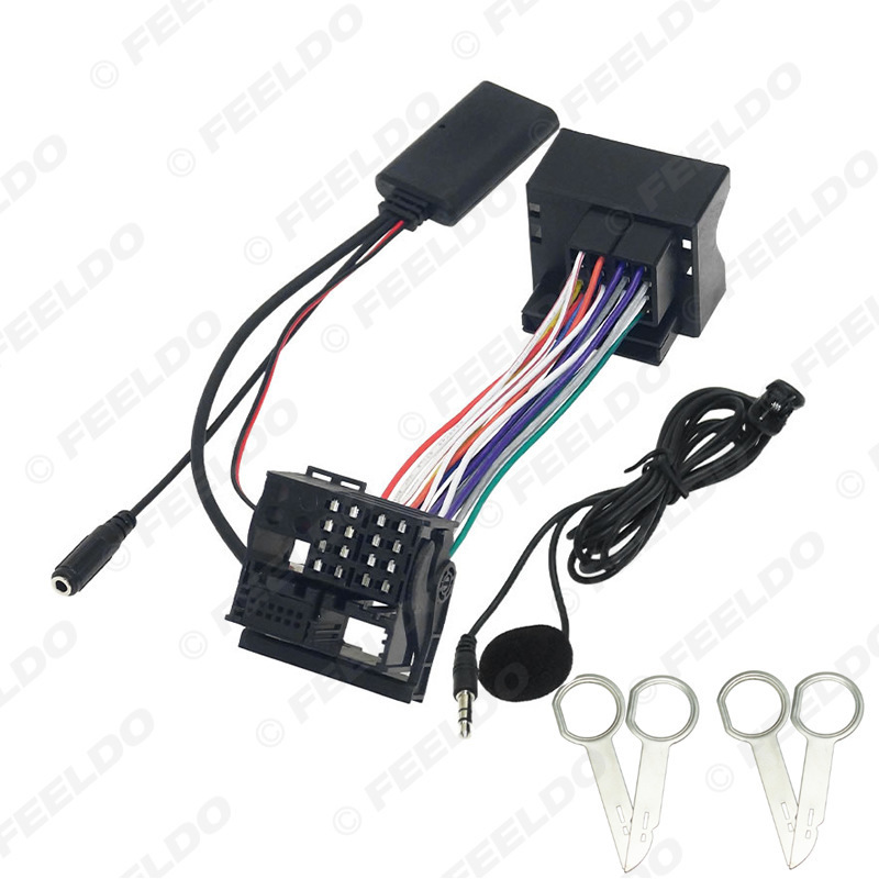 Suitable for Ford carnival Fox Mondeo winning MK2 Bluetooth music adapter cable AUX cable with microphone Suitable for Ford carnival Fox Mondeo winning MK2 Bluetooth music adapter cable AUX cable with microphone