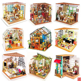 ���B�P������������ȵ����ˇ�gС��3D���wƴ�Dƴ�bģ��DIY