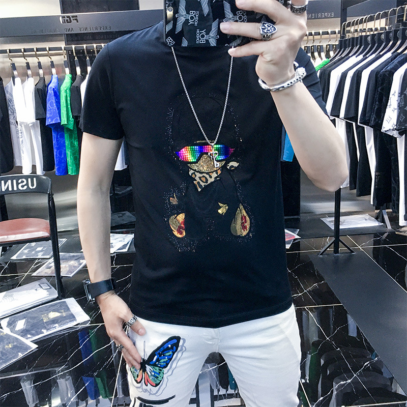 Z417 캡 컬러 안경 블랙