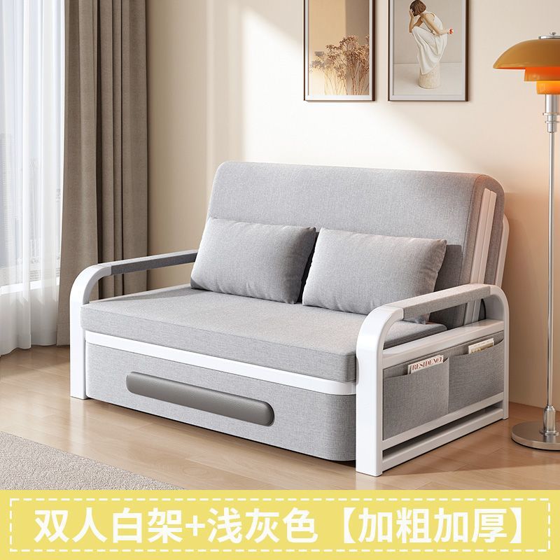 Sofa Bed Dual-Purpose Folding Sofa Bed Home Living Room Multi-Functional Retractable Bed Removable and Washable Internet Celebrity Lunch Break Storage Bed
