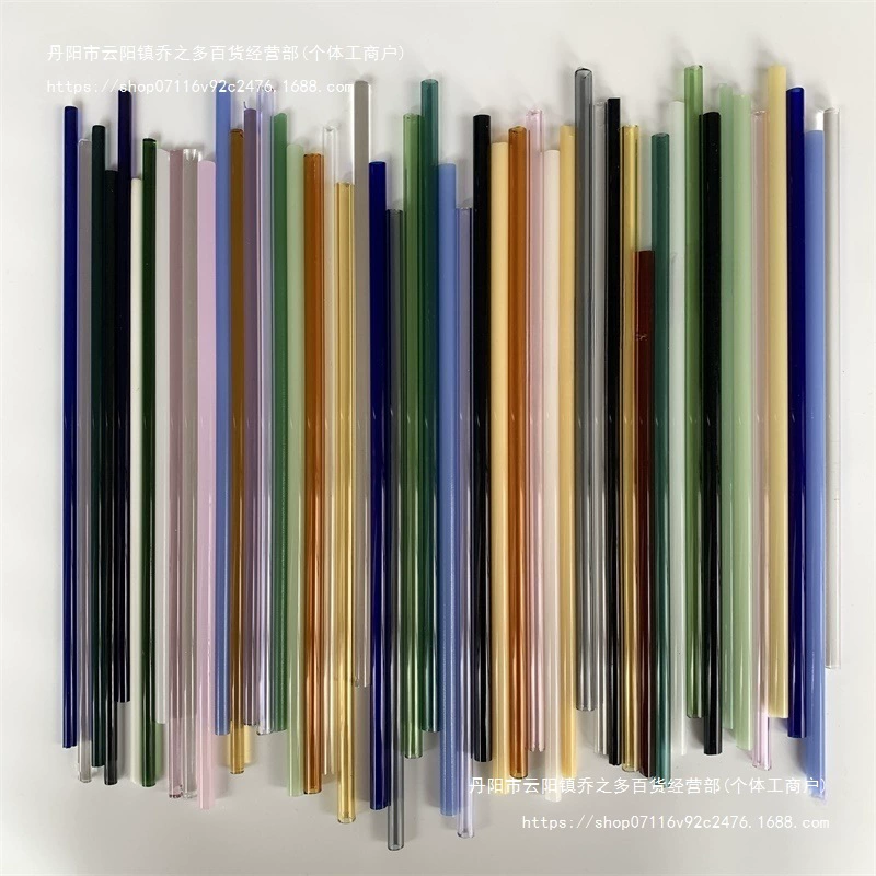 Стеклянная трубка из высокоборосиликатного стекла для лампворка, подходит для ювелирных поделок, цветная, твердая, DIY материалы для творчества