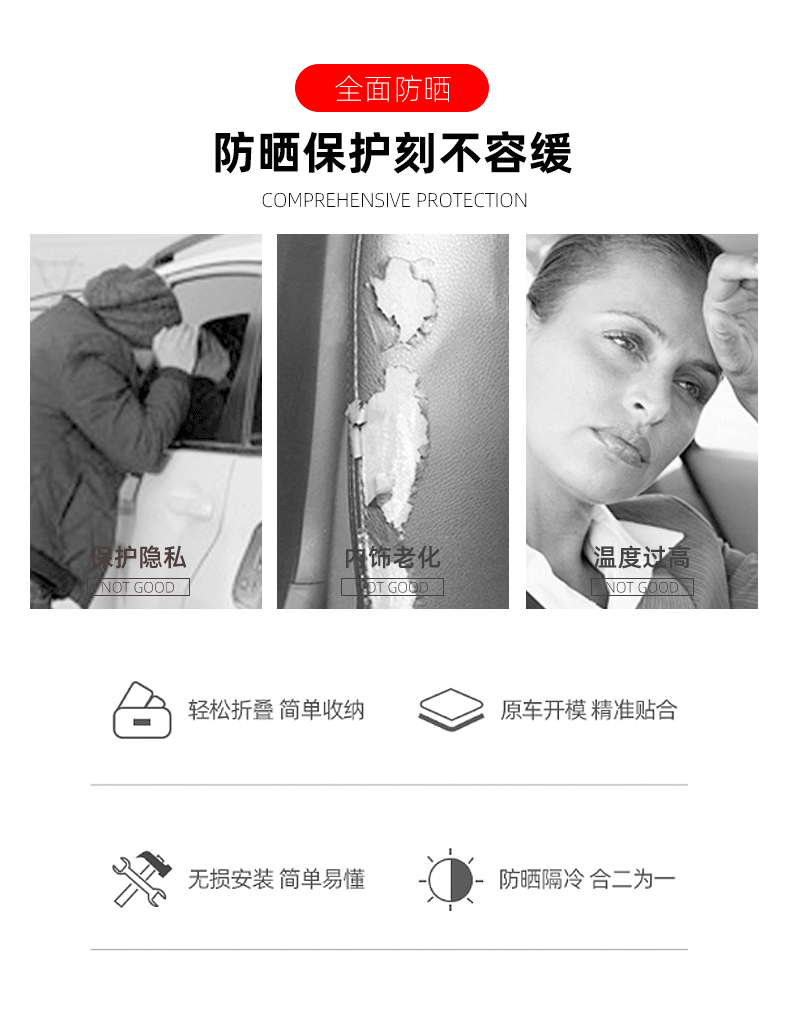 Suitable for Weilai ET7 Sunshade Sunroof Sunshade Roof Sun Protection Heat Insulation Baffle Car Supplies Modification Accessories