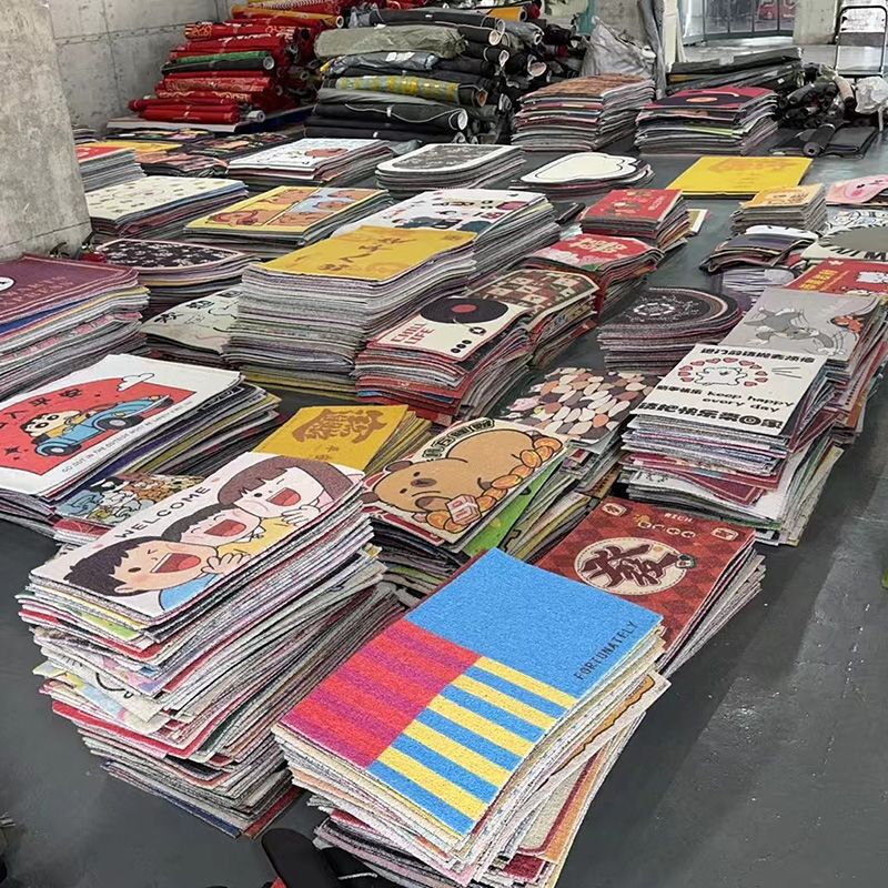 [Carpet Floor Mat Big Sale] Entrance Door Wire Ring Floor Mat Bedroom Home Anti-Slip and Dirty Resistant Special Price Carpet