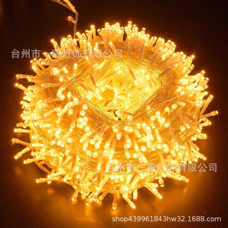 Led Colorful Lights Flashing String Lights Starry Sky Lights Outdoor Camping Hanging Tree Lights Decorative Lights Star Atmosphere Christmas String Lights