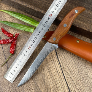 67 layer Damascus steel boning knife meat tip knife forged beef knife VG10 commercial shaving meat cutting knife