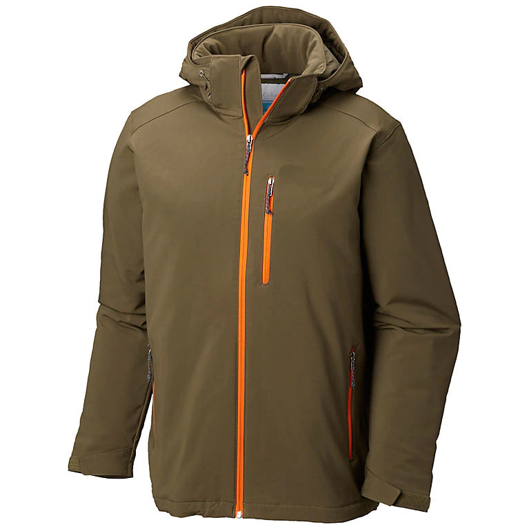 Customized Men's Four-Sided Elastic Jacket Waterproof and Wear-Resistant Hooded Non-Removable Customized Men's Four-Sided Elastic Jacket Waterproof and Wear-Resistant Hooded Non-Removable