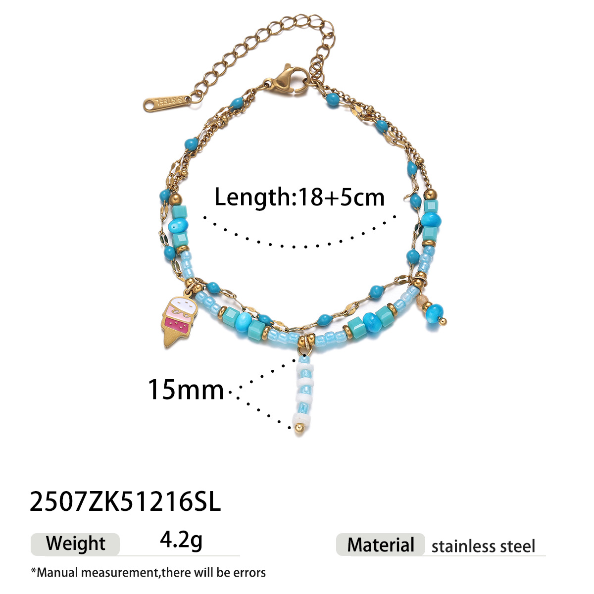 Tina transfronteriza verano explosivo pulsera de acero de titanio no decolor diseño nicho collar de acero inoxidable joyería al por mayor
