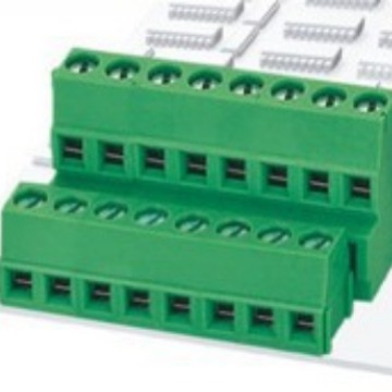 厂家供应 接线端子 PCB螺钉式 500B高低位5.0间距5.08间距