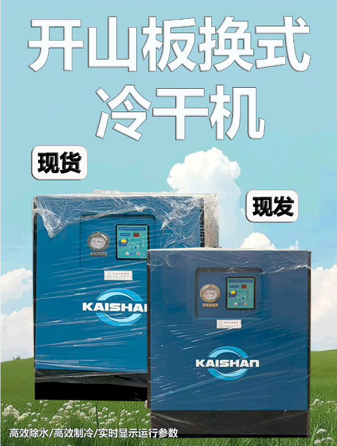 Kaishan brand plate-type air-cooled dry air dryer KSAD series air compressor