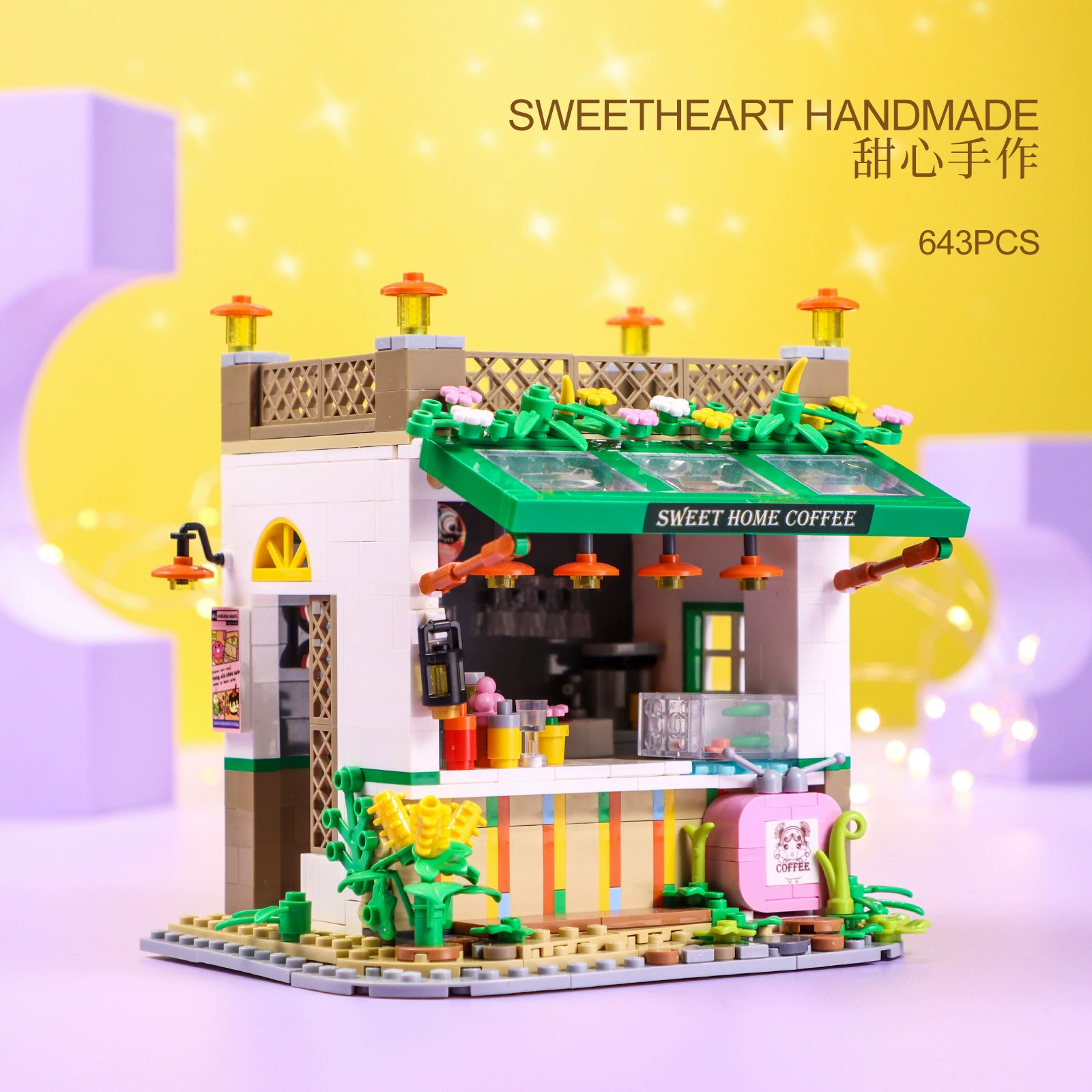 唯乐创想 Lego, constructor, toy, handmade, Birthday gift, wholesale