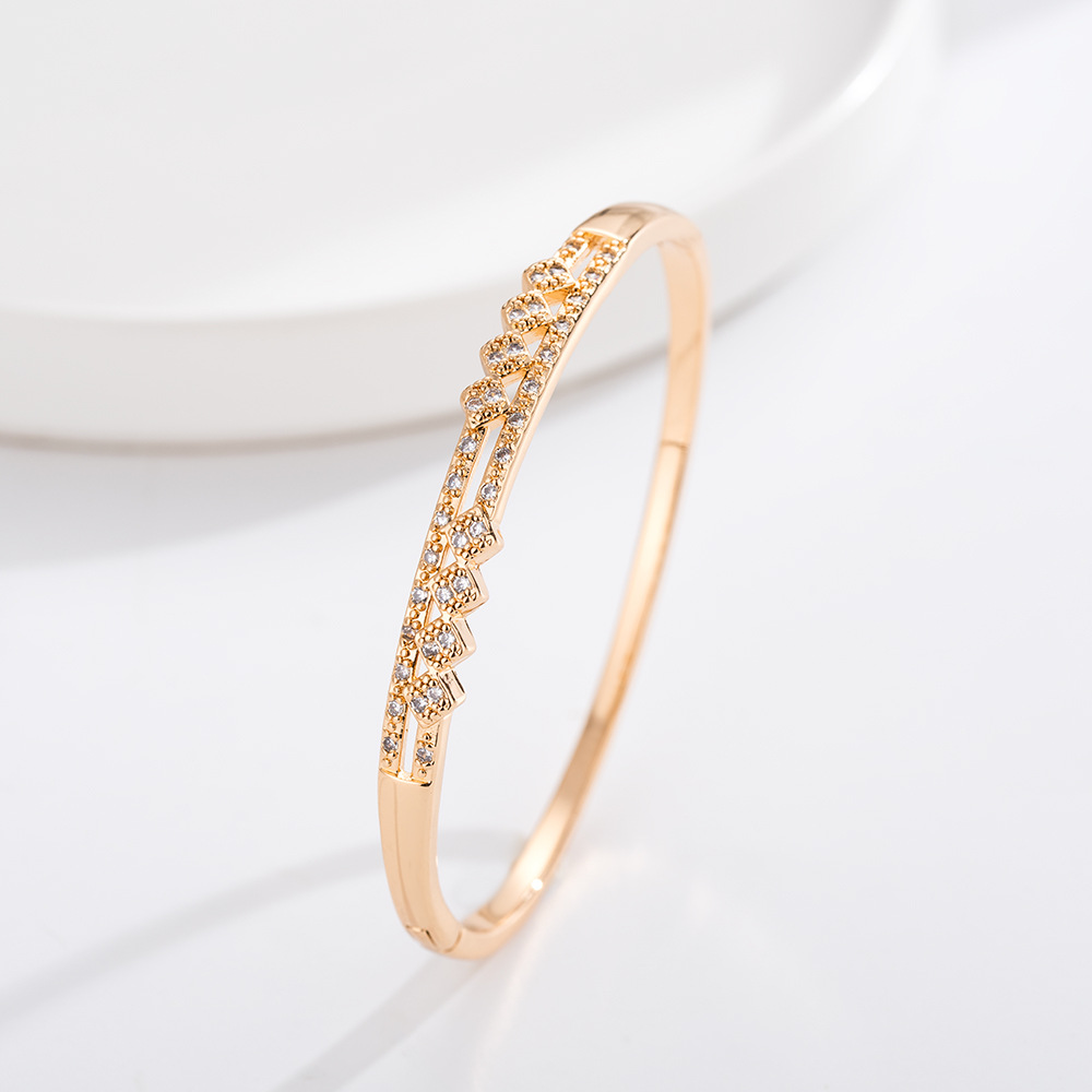 Amazon venta caliente Seiko irregular pulsera de perforación ligera de lujo temperamento de alta calidad pulsera de nicho exquisita al por mayor