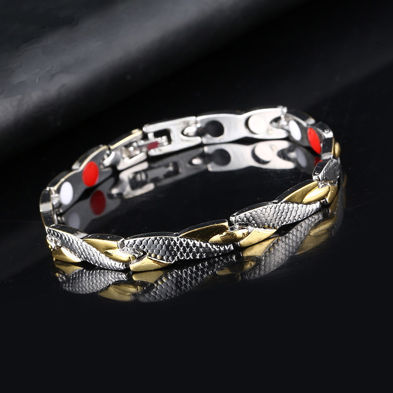 Hip-hop Geometric Alloy Plating Men's Bracelets display picture 4