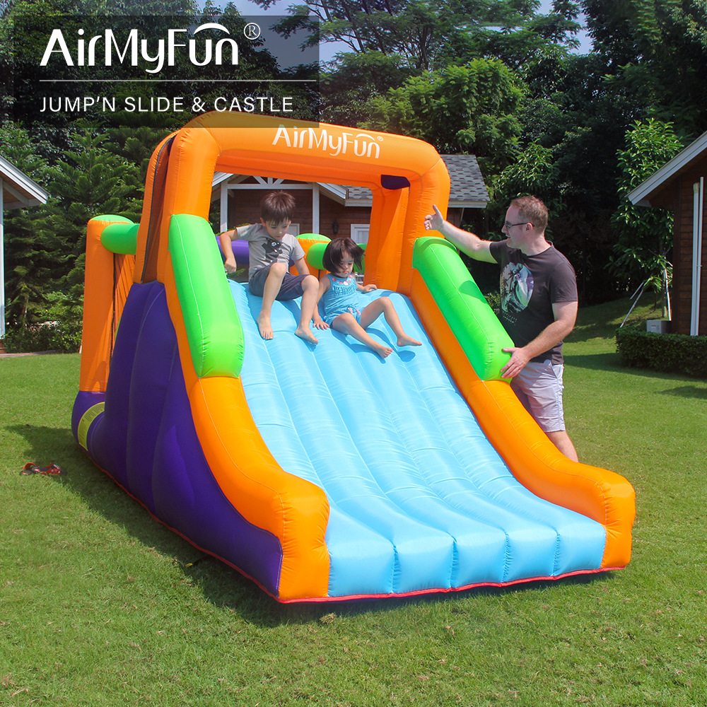 AMF | Castillo inflable para el hogar Diapositiva pequeña para niños Diapositiva inflable Hogar pequeño Castillo doméstico