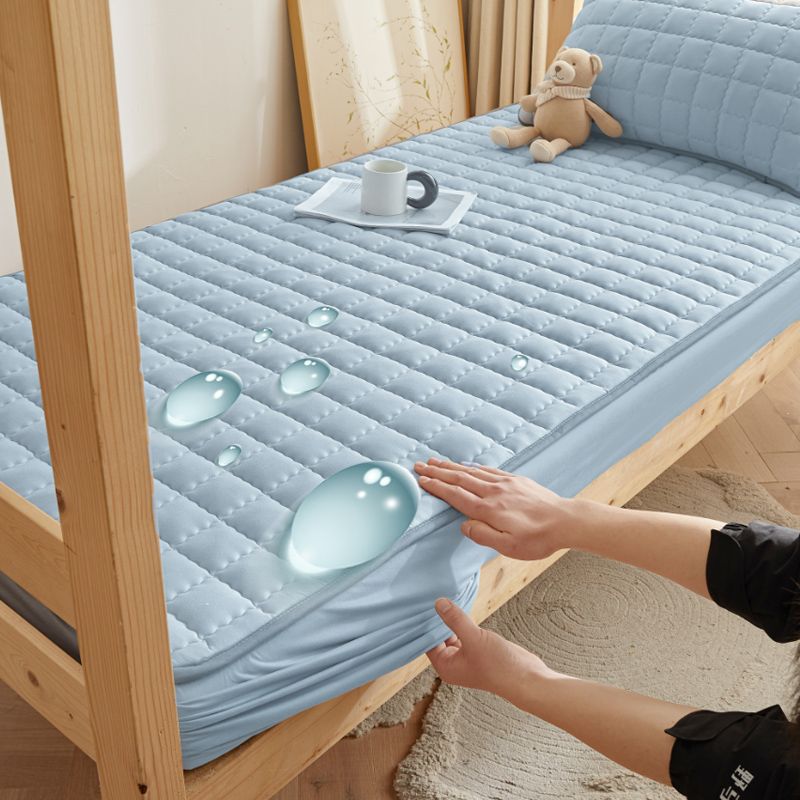 Celosía curvada de sombrero impermeable - azul oscuro