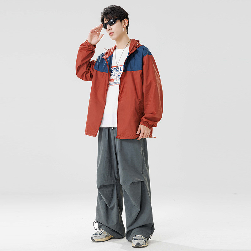 Ropa de protección solar de deporte al aire libre ropa de piel UV UPF50 + abrigo de verano