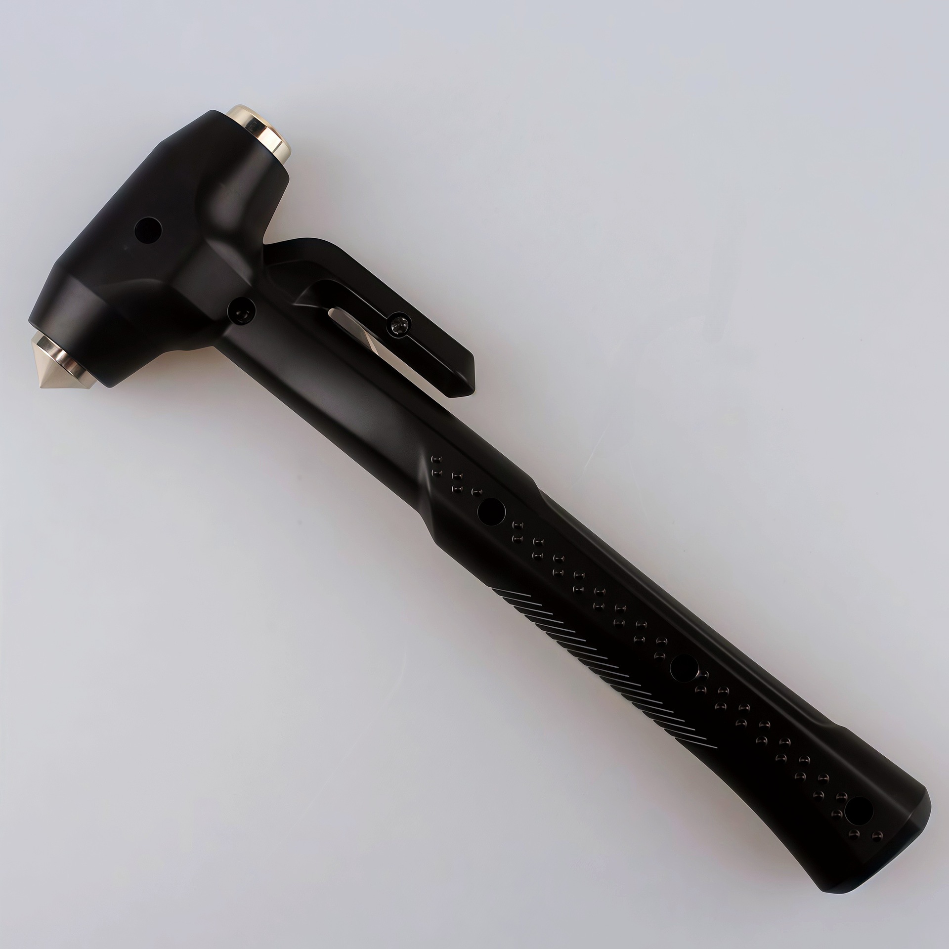 Car-Specific Escape Safety Hammer, Dual-Purpose Emergency Hammer for Breaking Windows and Cutting Seat Belts, with a Pointed and Flat Head