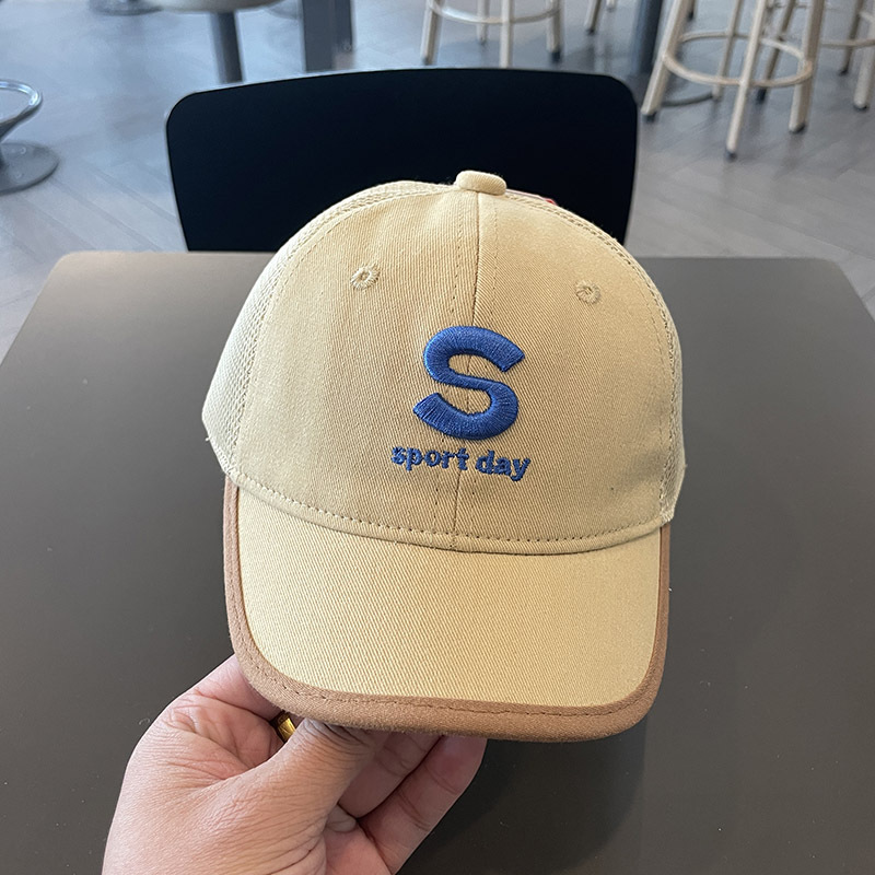 Sombreros infantiles coreanos primavera y otoño sombrero de béisbol para niños y niñas protección solar al aire libre sombrero de verano para bebés