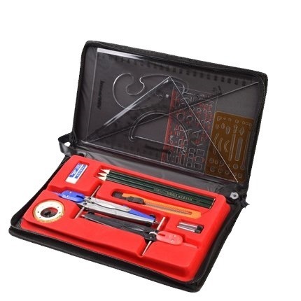 Golden Monkey Mechanical Engineering Architectural Drawing Compass Set Drawing CAD Drawing Tool Kit Drawing Kit