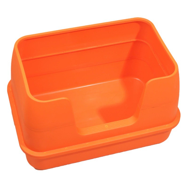 Складной ящик для кошачьего туалета Большой открытый утолщенный полузакрытый ящик для кошачьего туалета Кошачий Туалет Коробка для кошачьего туалета Товары для животных