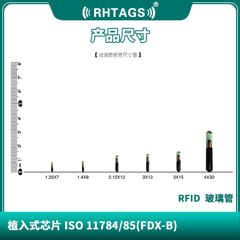 玻璃管标签、实验动物植入芯片、RFID标签、小型标签