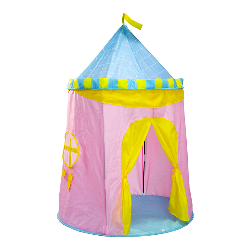 Casa de juegos infantil tipo tienda, cápsula espacial rosa, yurta, castillo para interior y exterior, venta al por mayor en Amazon, en stock.