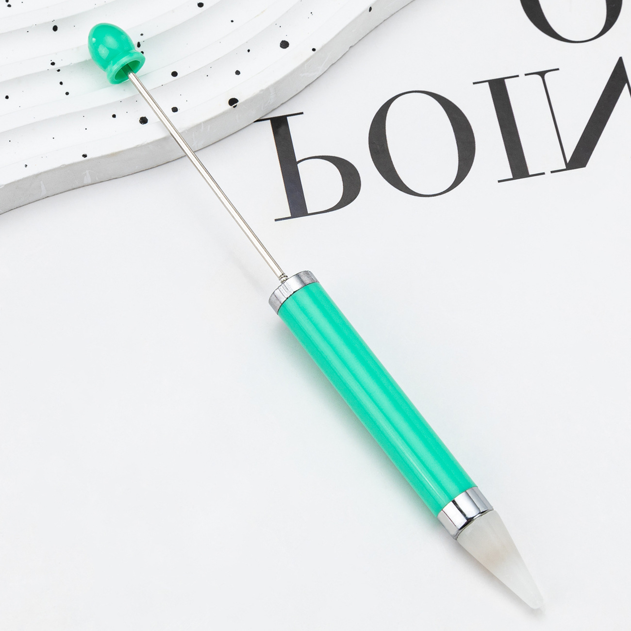 Nuevo DIY nail point taladro bolígrafo de cuentas de succión de taladro de flores de taladro de herramientas de uñas de doble propósito con cera de taladro de punto