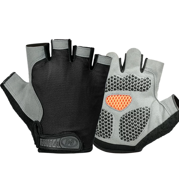 Sports gloves men's fitness women's equipment training horizontal bar non-slip pull-up half finger riding anti-cocoon mountaineering