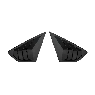 Other Automotive Exterior Supplies | Cover Exterior Modification Accessories - painted-black-rear-window-blinds