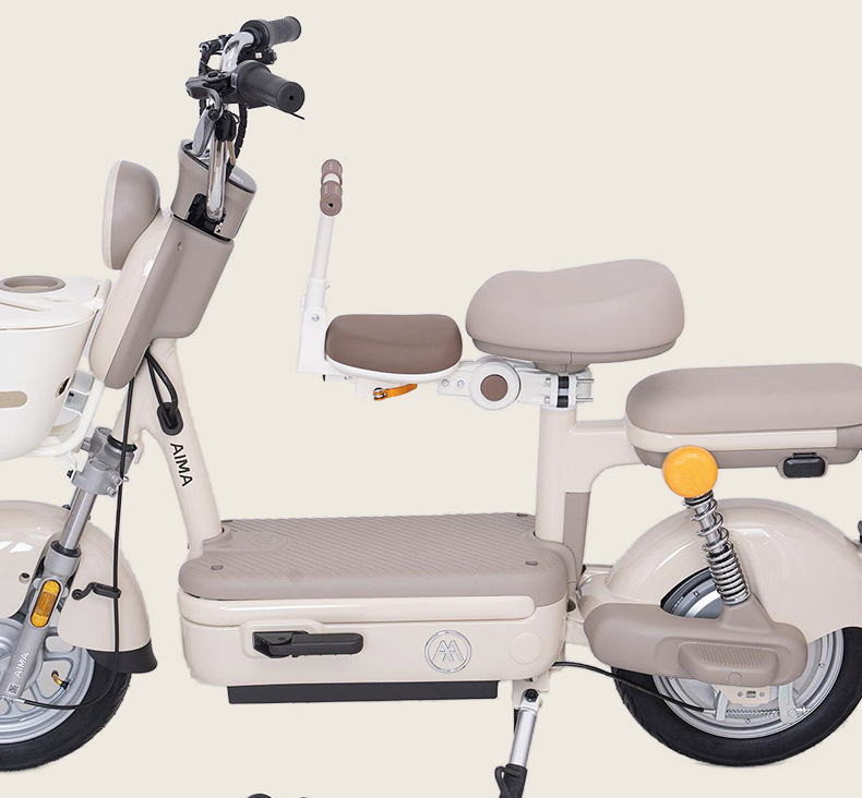 Electric Car Child Seat Front Skateboard Battery Car Baby Safety Seat Liftable Two-Way Child Folding Wholesale