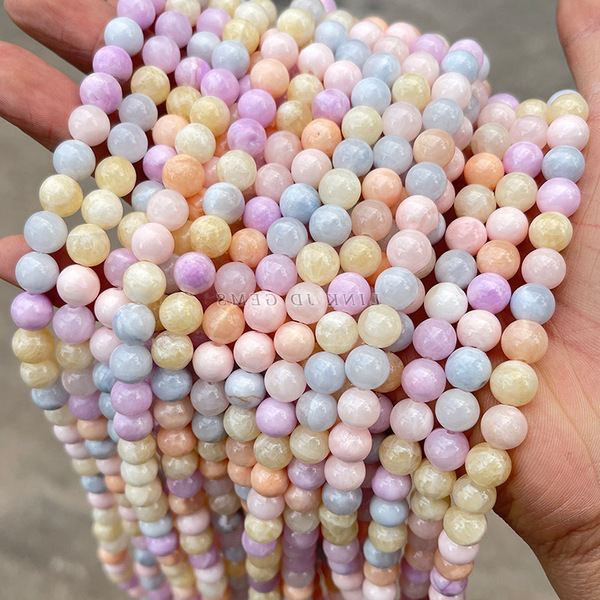 round beads jade