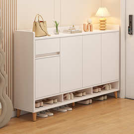 鞋柜家用门口室内入户收纳储物柜新款2025爆款靠墙玄关柜一体鞋架