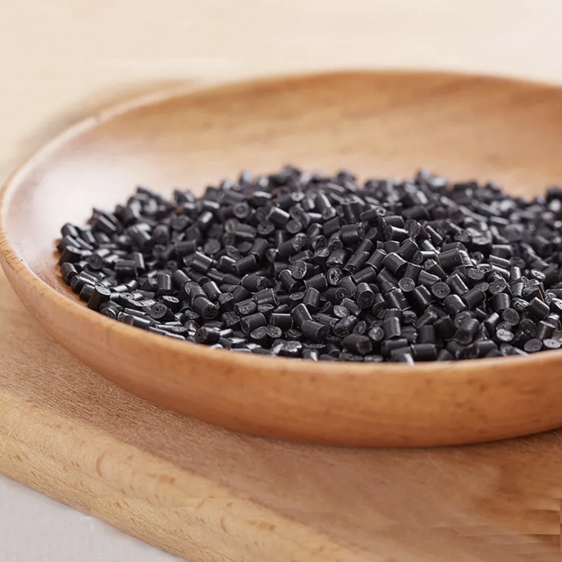 黑色PVCmaterial全新颗粒原材料二次拖雨鞋注塑聚氯乙烯环保材料