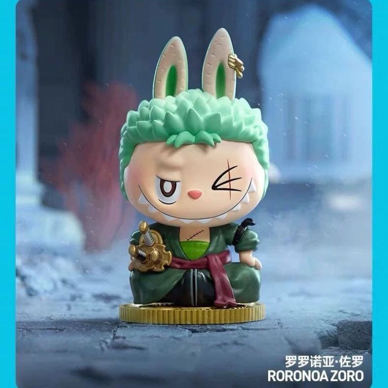 POPMART泡泡玛特拉布布航海王系列手办盲盒LABUBU海贼王乔巴路飞|undefined