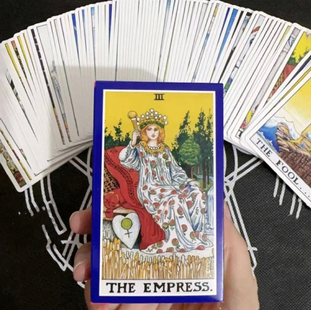 Waite Tarot Classic Full Set Board Game Cards 78 Cards/Box_voghion.com