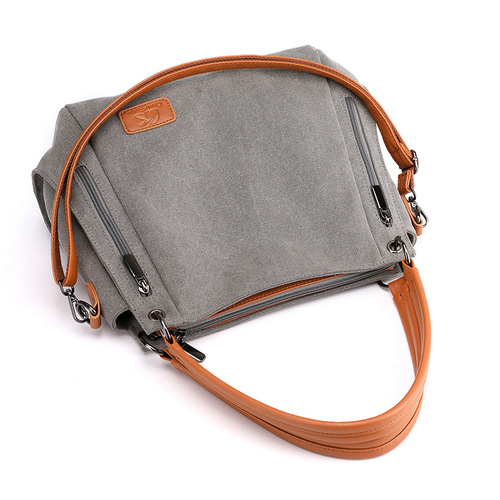 Simple cloth bag canvas bag new student literary crossbody large capacity women's bag canvas bag women's shoulder bag