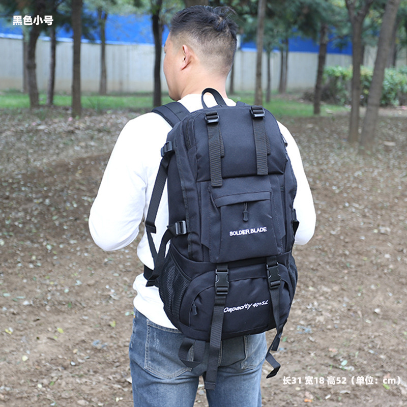 クロスボーダーアウトドア登山バッグ50L大容量観光トレッキングリュックサック耐久性多機能リュックサック新型|undefined