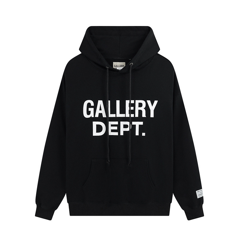 高品質galleryアルファベットロゴプリントレトロフード付き女性カップル服大きいサイズパーカー|undefined