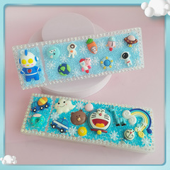 Children's Handmade DIY Toys Creative Children's Pencil Case Cream Gel Pen Case Material Kit Stationery Box