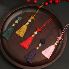 Dragon knot factory direct sale handmade bookmark tassels Chinese knot small tassels comb invitations hanging tassels jade tassels