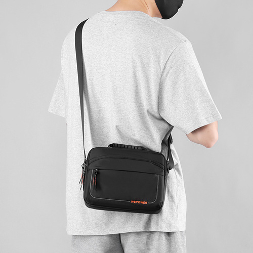 wepower new unisex casual crossbody bag sports versatile portable shoulder bag large capacity men's bag