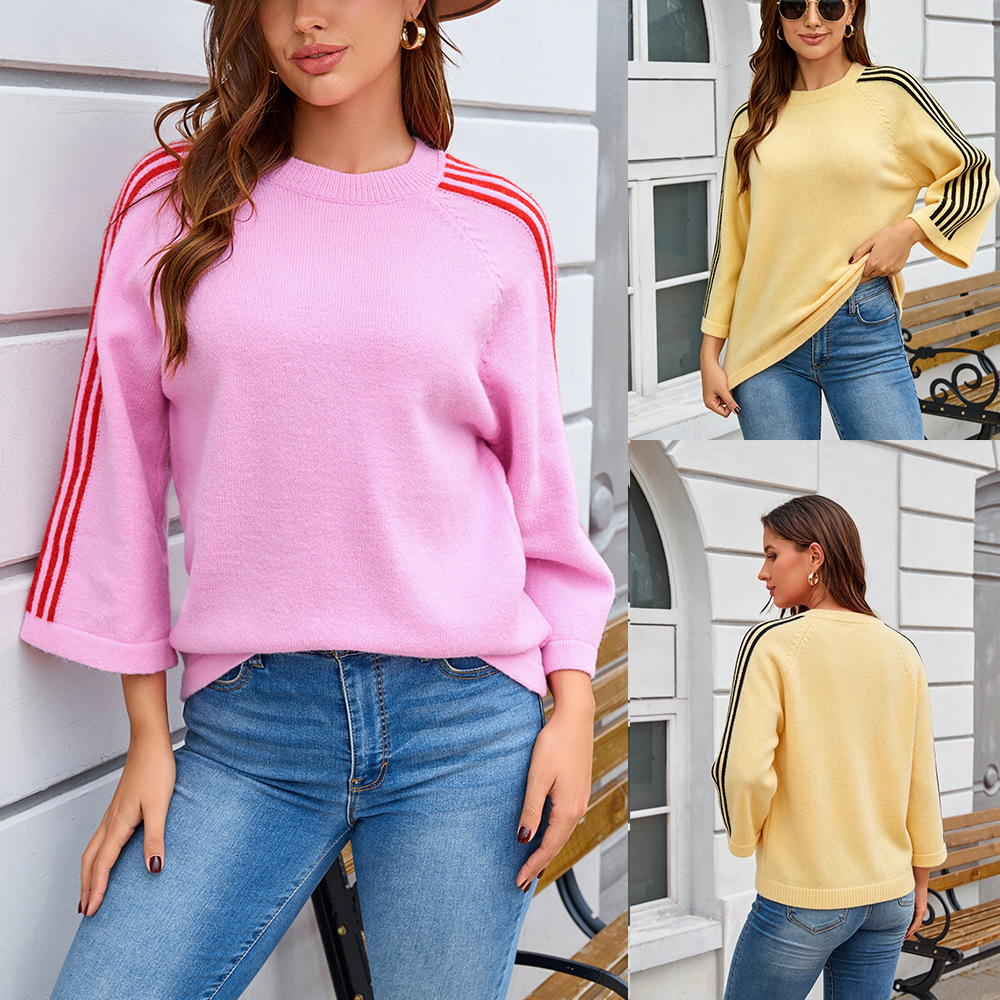 knitted autumn breathable fashionable sweater