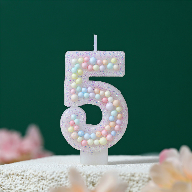 跨境亚马逊浅紫彩色马卡龙0-9数字螺旋蜡烛烘培生日派对螺旋无烟|undefined
