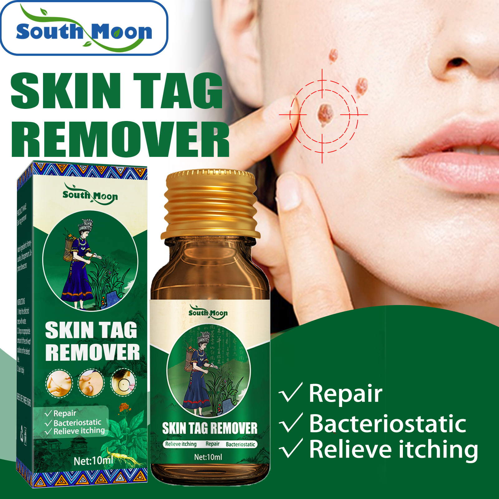 2024 wart remover to lighten flesh thorns, flat skin, especially corns, body warts, and filamentous warts_voghion.com
