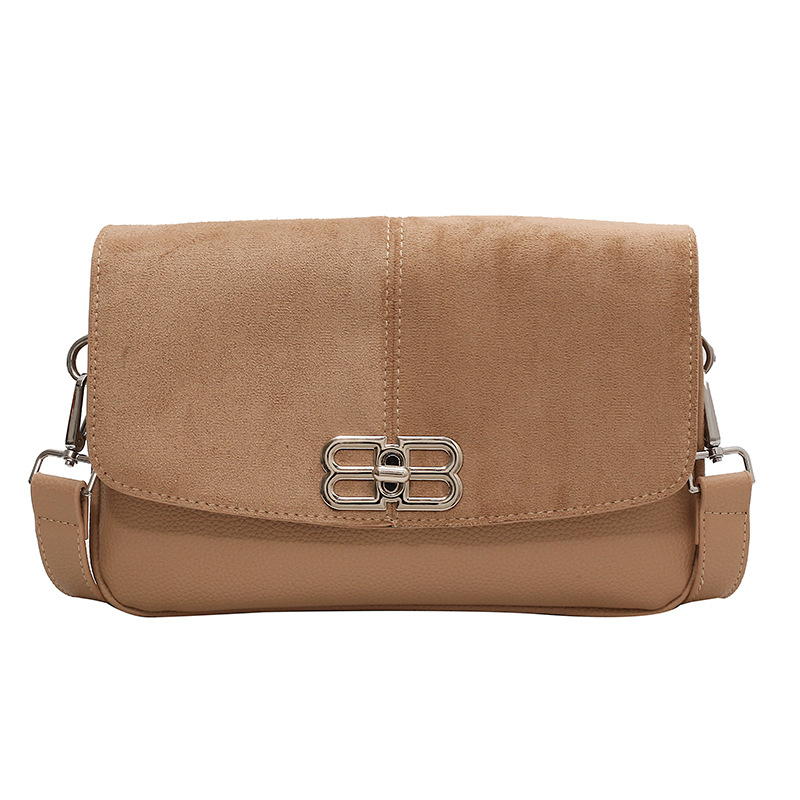 Retro Martha bolsa de gamuza 2023 nuevo viajero versátil amplia correa de hombro bolsa de mensajero para las mujeres