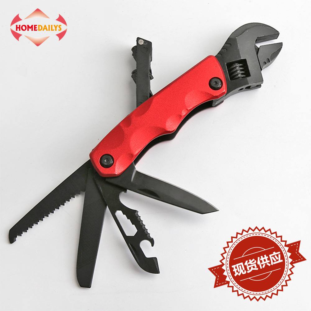 厂家批发 不锈钢小中号钳 家用组合多用刀钳折叠户外多功能工具钳